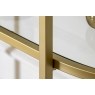 Gallery Direct Hudson Champagne Bookcase Display Unit