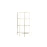Gallery Direct Hudson Champagne Bookcase Display Unit Gallery Direct Hudson Champagne Bookcase Display Unit