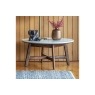 Gallery Direct Barcelona Dark Wood Coffee Table with Marble Top