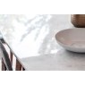 Gallery Direct Barcelona Dark Wood Dining Table with Marble Top Gallery Direct Barcelona Dark Wood Dining Table with Marble Top