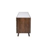 Gallery Direct Barcelona Dark Wood Sideboard with Marble Top Gallery Direct Barcelona Dark Wood Sideboard with Marble Top
