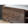 Gallery Direct Barcelona Dark Wood Media TV Unit with Marble Top Gallery Direct Barcelona Dark Wood Media TV Unit with Marble Top