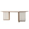 Gallery Direct Okayama Oak Large Dining Table Gallery Direct Okayama Oak Large Dining Table
