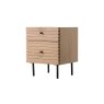 Gallery Direct Okayama Oak Bedside Table Gallery Direct Okayama Oak Bedside Table