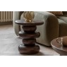 Gallery Direct Sculpt Mango Wood Side Table