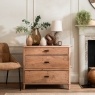 Jude Reclaimed Wood 3 Drawer Chest Of Drawers Jude Reclaimed Wood 3 Drawer Chest Of Drawers