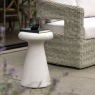 Gallery Direct Pavia Outdoor Concrete Side Table Gallery Direct Pavia Outdoor Concrete Side Table