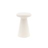 Gallery Direct Pavia Outdoor Cream Concrete Side Table Gallery Direct Pavia Outdoor Cream Concrete Side Table