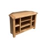 Largo Rustic Solid Oak Corner TV Unit Largo Rustic Solid Oak Corner TV Unit