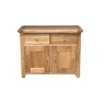 Largo Rustic Solid Oak Small Sideboard Largo Rustic Solid Oak Small Sideboard