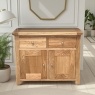 Largo Rustic Solid Oak Small Sideboard Largo Rustic Solid Oak Small Sideboard
