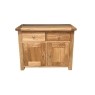 Largo Rustic Solid Oak Small Sideboard Largo Rustic Solid Oak Small Sideboard