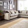 Glamour Plush Large 8 Seater Corner Sofa Glamour Plush Large 8 Seater Corner Sofa