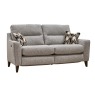 Ace Fabric Reclining Motion 3 Seater Sofa