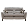 Ace Fabric Reclining Motion 3 Seater Sofa