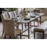 Gallery Direct Artisan Limewash Oak Extending Dining Table Set with 6 Chairs & Bench Gallery Direct Artisan Limewash Oak Extending Dining Table Set with 6 Chairs & Bench