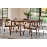Gallery Direct Madrid Walnut Extending Dining Table Set & x6 Dining Chairs Gallery Direct Madrid Walnut Extending Dining Table Set & x6 Dining Chairs