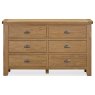 Tewkesbury Smoked Oak 6 Drawer Chest of Drawers Tewkesbury Smoked Oak 6 Drawer Chest of Drawers