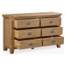 Tewkesbury Smoked Oak 6 Drawer Chest of Drawers Tewkesbury Smoked Oak 6 Drawer Chest of Drawers