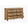 Tewkesbury Smoked Oak 6 Drawer Chest of Drawers Tewkesbury Smoked Oak 6 Drawer Chest of Drawers