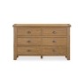 Tewkesbury Smoked Oak 6 Drawer Chest of Drawers Tewkesbury Smoked Oak 6 Drawer Chest of Drawers