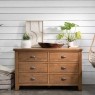 Tewkesbury Smoked Oak 6 Drawer Chest of Drawers Tewkesbury Smoked Oak 6 Drawer Chest of Drawers