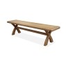 Tewkesbury Smoked Oak 200cm Dining Bench