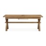 Tewkesbury Smoked Oak Cross-Leg 200-250cm Extending Dining Table Tewkesbury Smoked Oak Cross-Leg 200-250cm Extending Dining Table