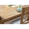 Tewkesbury Smoked Oak Cross-Leg 200-250cm Extending Dining Table Tewkesbury Smoked Oak Cross-Leg 200-250cm Extending Dining Table