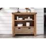 Tewkesbury Smoked Oak Small Bookcase
