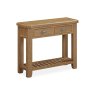 Tewkesbury Smoked Oak Console Table Tewkesbury Smoked Oak Console Table