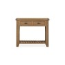 Tewkesbury Smoked Oak Console Table Tewkesbury Smoked Oak Console Table