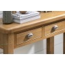 Tewkesbury Smoked Oak Console Table Tewkesbury Smoked Oak Console Table