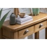 Tewkesbury Smoked Oak Console Table Tewkesbury Smoked Oak Console Table
