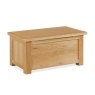 Salisbury Lite Oak Blanket Box