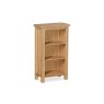 Salisbury Lite Oak Low Narrow Bookcase