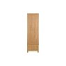Bergen Solid Oak Gents Wardrobe Bergen Solid Oak Gents Wardrobe