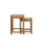 Bergen Solid Oak Nest of Tables Bergen Solid Oak Nest of Tables
