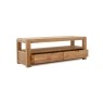 Bergen Solid Oak 140cm Large TV Unit Bergen Solid Oak 140cm Large TV Unit
