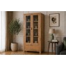Bergen Oak Display Cabinet Bergen Oak Display Cabinet