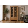 Bergen Oak Display Cabinet Bergen Oak Display Cabinet