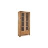Bergen Solid Oak Display Cabinet