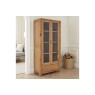 Bergen Solid Oak Display Cabinet