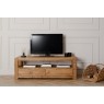 Bergen Solid Oak 110cm Small TV Unit Bergen Solid Oak 110cm Small TV Unit
