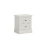 Bordeaux Painted Cotton 2 Drawer Bedside Table Bordeaux Painted Cotton 2 Drawer Bedside Table