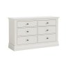 Bordeaux Painted Cotton 6 Drawer Chest Of Drawers