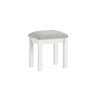 Bordeaux Painted White Dressing Table Stool