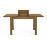 Salisbury Waxed Premium Oak Compact Ext Dining Table Set + 6 Slat Back PU Chairs Salisbury Waxed Premium Oak Compact Ext Dining Table Set + 6 Slat Back PU Chairs