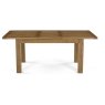 Salisbury Waxed Premium Oak Small Ext Dining Table Set + 6 Slat Back PU Chairs Salisbury Waxed Premium Oak Small Ext Dining Table Set + 6 Slat Back PU Chairs