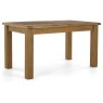 Salisbury Waxed Premium Oak Small Ext Dining Table Set + 6 Slat Back PU Chairs Salisbury Waxed Premium Oak Small Ext Dining Table Set + 6 Slat Back PU Chairs